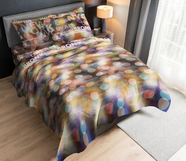 Перкаль набивной с антипиллингом